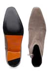 Shop_Shutiq_Brown Suede Jodhpur Boots _at_Aza_Fashions