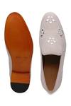 Buy_Shutiq_Ivory Flora Suede Designer Shoes _Online_at_Aza_Fashions