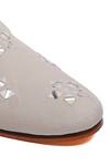Shop_Shutiq_Ivory Flora Suede Designer Shoes _Online_at_Aza_Fashions
