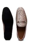 Buy_Shutiq_Beige Buckles Python Print Designer Shoes _Online_at_Aza_Fashions