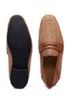Buy_Shutiq_Tan Designer Woven Raffia Loafers _Online_at_Aza_Fashions