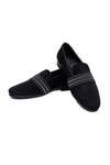 Buy_Shutiq_Black Designer Suede Shoes _at_Aza_Fashions
