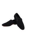 Buy_Shutiq_Black Beads Suede Designer Shoes _at_Aza_Fashions