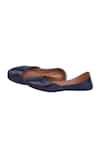 Kurrbat_Brown Cocoa Designer Juttis _Online_at_Aza_Fashions