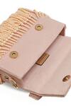 The Tan Clan_Beads, Fringe Kiara Flap Over Clutch Bag _Online_at_Aza_Fashions