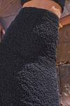 Shop_Dash And Dot_Black Polyester, Spandex Bandeau Neck Ruched Bodycon Skirt Set _Online_at_Aza_Fashions