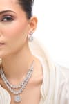 Buy_Nazaakat By Samara Singh_White American Diamond Jewelry Set 