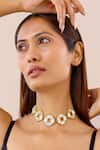 Buy_Bblingg_White Cavana Necklace Set _at_Aza_Fashions