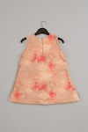 Buy_Little Brats_Beige Cotton, Silk Tassels, Embroidery And Red Top & Sharara Set _Online_at_Aza_Fashions