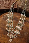 Shop_Paisley Pop_Mint Layered Kundan Necklace _at_Aza_Fashions