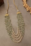 Shop_Paisley Pop_Mint Layered Necklace _at_Aza_Fashions