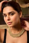 Shop_Paisley Pop_Mint Kundan Necklace _Online_at_Aza_Fashions