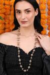 Buy_Queens Jewels_Gold Plated Timeless Single-line Necklace _at_Aza_Fashions