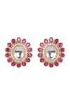 Buy_Queens Jewels_Multi Color Stones, Royal Multicolor Kundan Jewelry Set _Online_at_Aza_Fashions