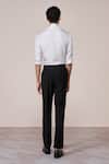 Shop_S&N By Shantnu Nikhil_Off White Silk, Twill Embroidery Print Shirt _at_Aza_Fashions