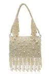Shop_The Tan Clan_White Pearls Fiona Flap Over Clutch Bag _at_Aza_Fashions
