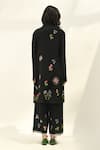 Shop_Payal Pratap_Black Linen Embroidery Delbard Pants _at_Aza_Fashions