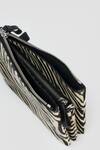 Perona_Black Zebra Print Handbag _at_Aza_Fashions