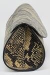 Shop_PERONA_Gray Darcy Mini Snake Print Handbag 