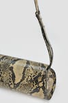PERONA_Gray Darcy Mini Snake Print Handbag _Online