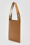 Shop_PERONA_Brown Kiera Mini Leather Bag _at_Aza_Fashions