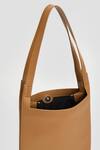 Buy_PERONA_Brown Kiera Mini Leather Bag _Online_at_Aza_Fashions