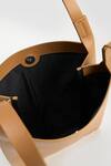 Shop_PERONA_Brown Kiera Mini Leather Bag _Online_at_Aza_Fashions