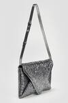 Buy_Perona_Silver Designer Handbag _Online_at_Aza_Fashions