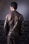 Shop_Label Muslin_Brown Velvet Designer Shirt _at_Aza_Fashions