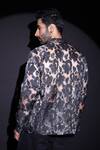 Shop_Label Muslin_Black Tissue Designer Shirt _at_Aza_Fashions