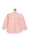 Shop_Tiber Taber_Pink Cotton Embroidery Designer Shirt _Online_at_Aza_Fashions