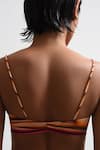 Forty Four_Multi Color Satin Halter Neck, Allure Backless Resort Dress _at_Aza_Fashions