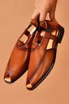 Dmodot_Brown Pesha Piazzo Bruno Loafers _Online_at_Aza_Fashions