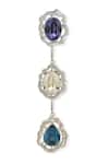 Esme By Aashna Dalmia_Blue Gemstones Designer Earrings Set _Online_at_Aza_Fashions