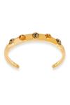 Esme By Aashna Dalmia_Gold Plated Gemstones Designer Bracelet _Online_at_Aza_Fashions