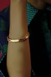 Shop_Esme By Aashna Dalmia_Gold Plated Designer Bracelet _Online_at_Aza_Fashions
