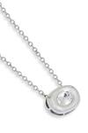 Esme By Aashna Dalmia_Silver Plated Pendant Necklace _Online_at_Aza_Fashions