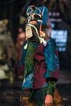 Til_Blue Cotton Galaxy Quilted Kimono Overlay _Online_at_Aza_Fashions