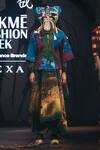 Buy_Til_Green Cotton, Modal Galaxy Quilted Skirt _at_Aza_Fashions