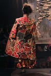 Shop_Til_Multi Color Collared Mosaic Overlay _at_Aza_Fashions