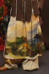 Til_Multi Color Cotton Monet Handpainted Panel Pant _Online_at_Aza_Fashions