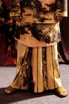 Til_Pink Cotton Monet Lungi Pant _Online_at_Aza_Fashions