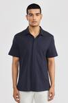 Buy_PERONA_Navy Cotton Designer Shirt _at_Aza_Fashions