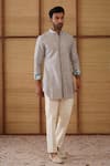 Buy_Arjan Dugal_Pink , Satin, Kairos Diamond Foe Kurta Set 