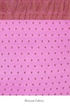 Naaritva India_Pink Chiffon, Silk, Crepe Hot Handwoven Banarasi Saree With Running Blouse _Online_at_Aza_Fashions