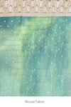 Naaritva India_Green Zari Handwoven Banarasi Saree With Running Blouse _Online_at_Aza_Fashions