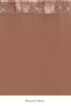 Naaritva India_Brown Zari Cocoa Handwoven Banarasi Saree With Running Blouse _Online_at_Aza_Fashions