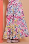 Turqidz By Shweta Aggarwal_Multi Color Cotton Embroidery Hand Sharara Set _at_Aza_Fashions