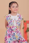 Buy_Turqidz By Shweta Aggarwal_Multi Color Cotton Embroidery Hand Sharara Set 