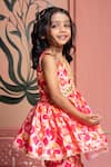 Kirti Agarwal - Pret N Couture_Pink Modal, Satin Beads And Peach Kurta Sharara Set _Online_at_Aza_Fashions